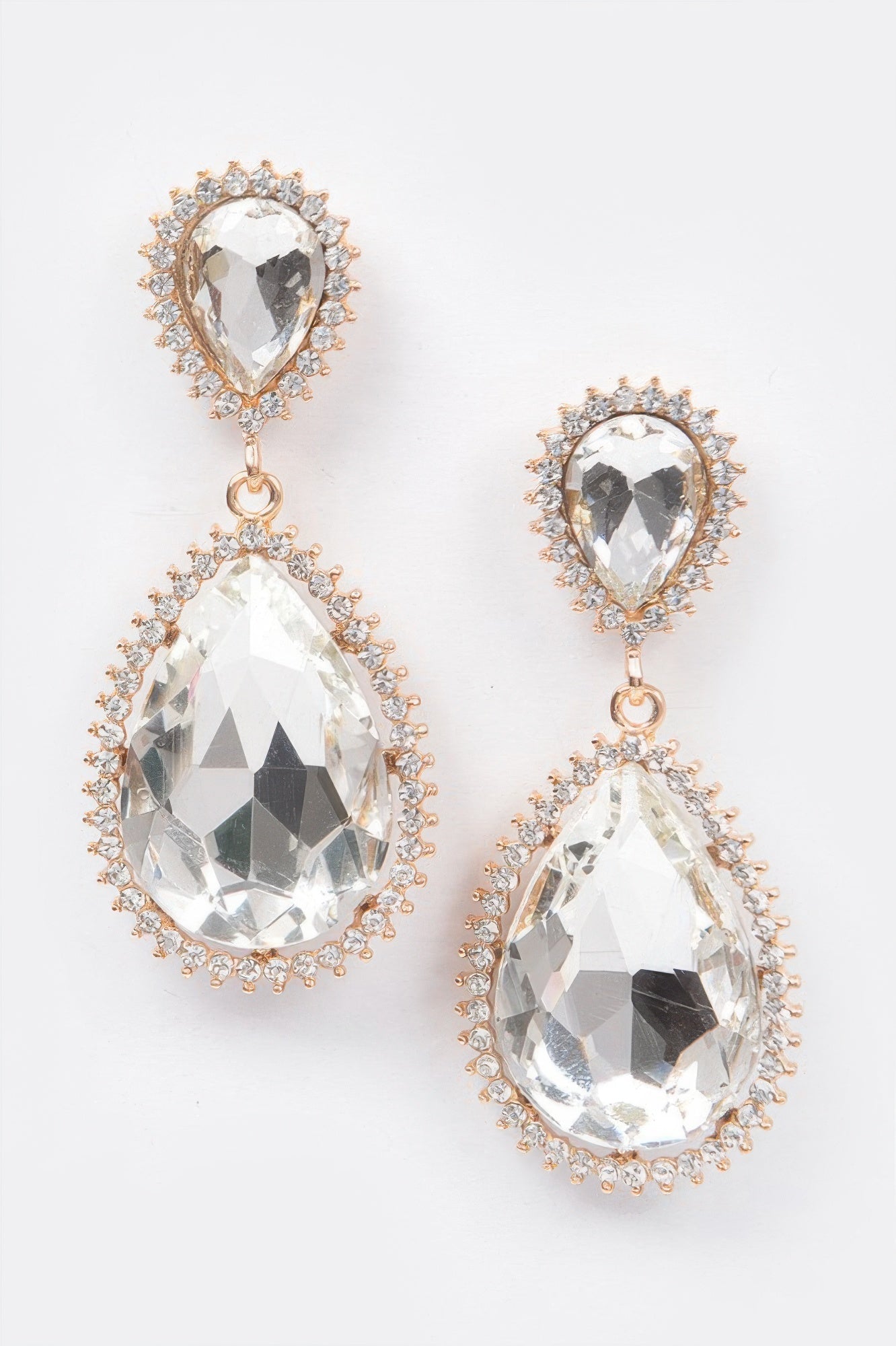 Rhinestone Dangle Earring