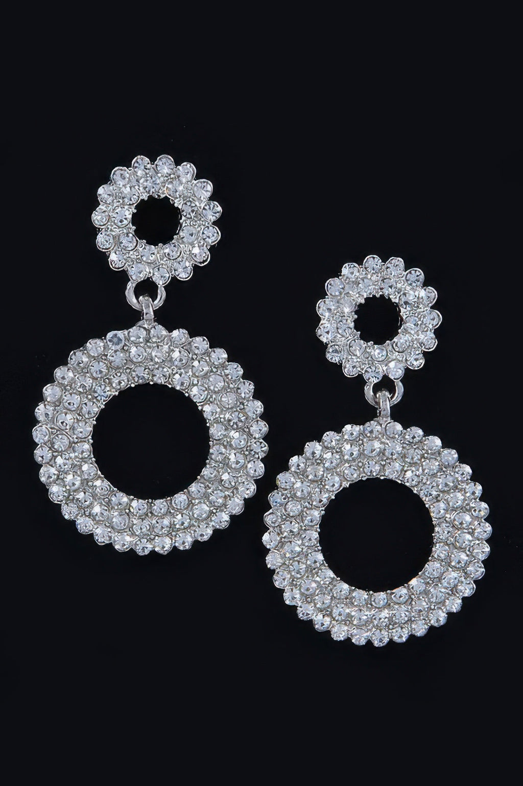 Rhinestone Dangle Earring