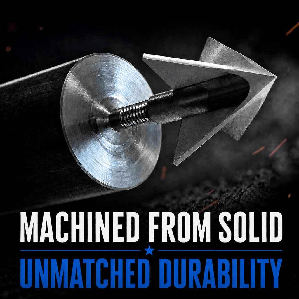 TOTA | 150 grain broadhead | 1-inch solid | fixed blade