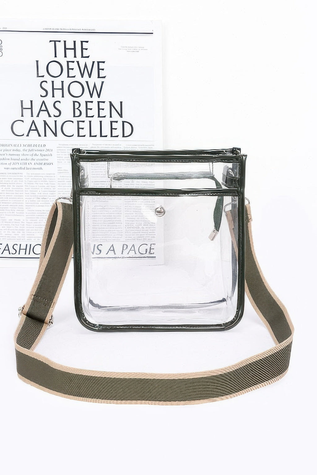 Transparent School Bag W/ Strap