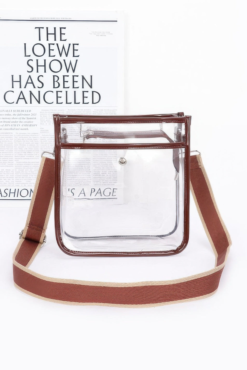 Transparent School Bag W/ Strap