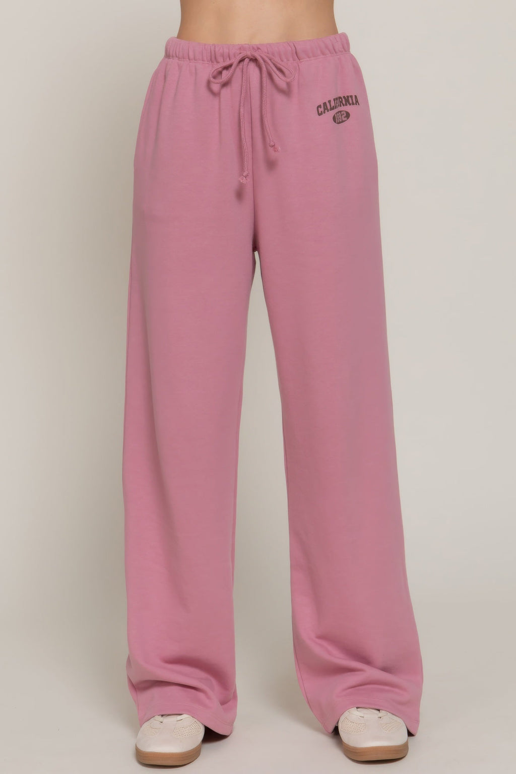 Waistband Print Detail Sweatpants